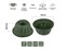 Форма для выпечки, силиконовая, кекс, 24 х 10.5 см, NATURAL GREEN, PERFECTO LINEA - фото 179361