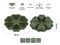 Форма для выпечки, силиконовая, круглая на 6 сердец, 25 х 4.5 см, NATURAL GREEN, PERFECTO LINEA - фото 179363
