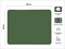 Коврик для теста силиконовый, 65х45 см, NATURAL GREEN, PERFECTO LINEA (БОЛЬШОЙ) - фото 179374