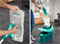 Швабра для пола Profi Cotton Plus XL 42см с телескопической стальной ручкой, Leifheit