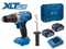 Дрель-шуруповерт аккумуляторная BULL SR 1802 XLTpro (18 В, акб 2*4 А*ч)