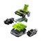 ONE + / Аккумулятор 18 В, 4 А/ч, индикатор уровня заряда RYOBI RB1840T - фото 186143