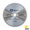 Диск пильный по алюминию 250x30(25.4/20)х3,2/2,5 мм. 80 зубов GRAFF Expert