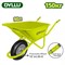 Тачка садовая до 150 кг, кузов 90 л; пневматическое колесо16x4" DYLLU 