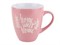 Кружка керамическая, 400 мл, Любимый дом, розовая, PERFECTO LINEA - фото 190319