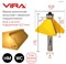 Фреза кромочная конусная 45 градусов (50.8х23 мм; подшипник 12.7 мм; хвостовик 8 мм) VIRA