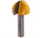 Фреза пазовая галтельная (25.4х15 мм; R12.7 мм, хвостовик 8мм) VIRA