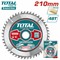 Диск пильный 210x30/25,4/16 мм 48T TOTAL 