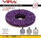 Круг зачистной коралловый 125x22 мм (универсальный) VIRA