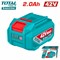 Аккумулятор 42 В 2 А/ч TOTAL