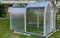 Парник из поликарбоната высокий  со сдвижными стенками и теплой грядкой, Краса