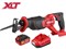 Пила сабельная аккумуляторная  WORTEX CSR 1118-1  ALL1 XLT SET (18В, АКБ 4 А/ч, пропил 110/6/116мм)