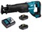 Сабельная пила аккумуляторная MAKITA LXT DJR 187 RTE (18 В; 2xАКБ 5 А/ч, ход 32 мм; пропил 255/130 мм, в чемодане) 