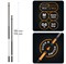 Черенок алюминиевый телескопический М 119-174см OneClick FISKARS