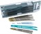 Набор пилок лобзиковых по дереву, ламинату, металлу в кейсе.(10 шт.) MAKITA (пропил прямой, тонкий,)