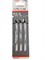 Пилка для лобзика 117 мм T308BP Precision for Wood (3 шт) BOSCH (пропил прямой, точный угловой)