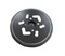Подошва для эксентриковой шлифмашины 150мм, 4 отверстия WORTEX