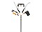 Черенок алюминиевый телескопический L 220-400 см OneClick FISKARS