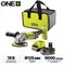Углошлифмашина RYOBI RAG18125-1C40S система ONE + - фото 205207