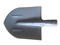 Лопата штыковая остроконечная с рёбрами жёсткости Рубин-7 - фото 26509