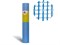 Стеклосетка штукатурная 5х5, 1мх50м, 160, синяя, PROFESSIONAL (Южный Океан))
