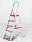 Лестница-стремянка алюм. проф с широкой ступенью 103 см, 5 ступеней, 5,1 кг. NV500 Новая Высота (макс. нагрузка 225 кг)