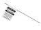 Электрод вольфрамовый серый SOLARIS WC-20, Ф 2,4 мм, TIG сварка - 1 шт.