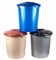 Ведро (бак) 50 литров для мусора пластмассовое с крышкой
