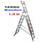 3-х секционная 6,30 метра, лестница-трансформер TARKO STANDART